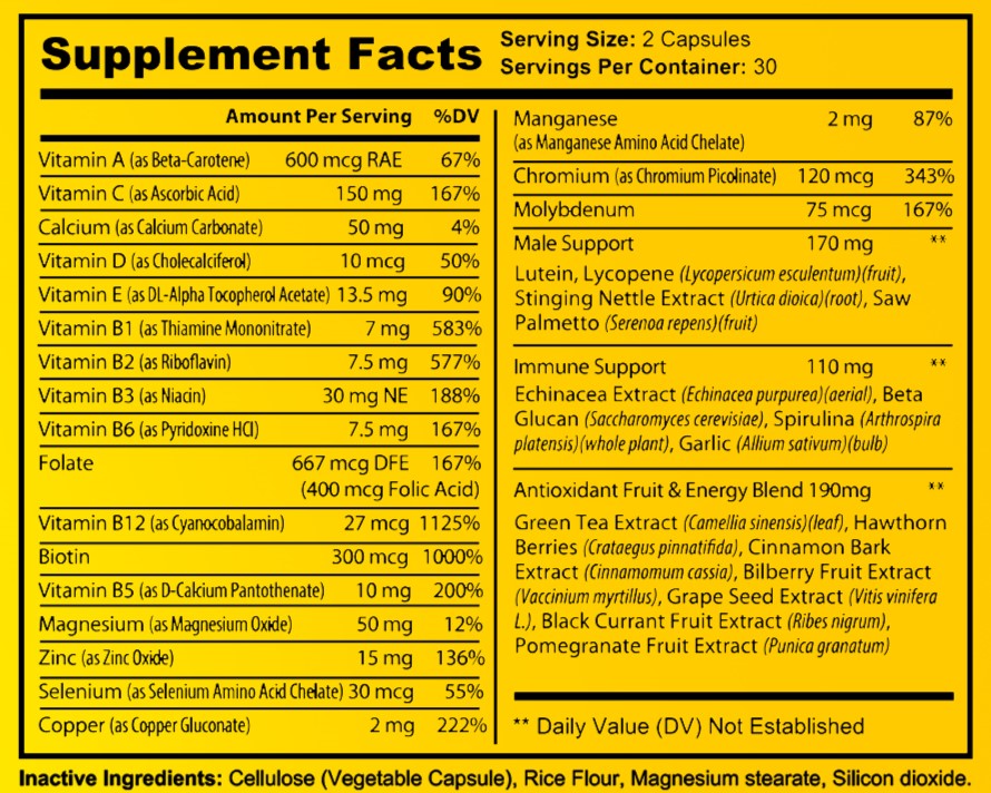 Men's MULTI VITAMIN