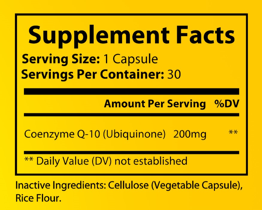 CoQ10 Ubiquinone